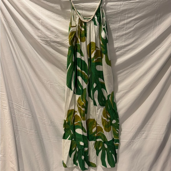 FARM Rio Dresses & Skirts - Farm Rio Tropical Leaf Print Maxi Dress